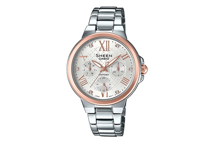 Đồng hồ Nữ Sheen Casio SHE-3511SG-7AUDR Màu Bạc
