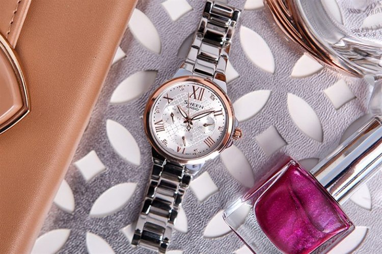 Đồng hồ Nữ Sheen Casio SHE-3511SG-7AUDR Màu Bạc