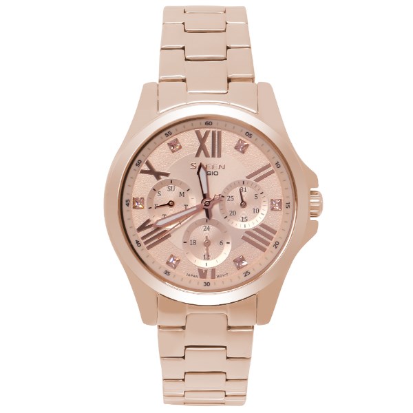 SHEEN CASIO 37.3 mm Nữ SHE-3806PG-9AUDR