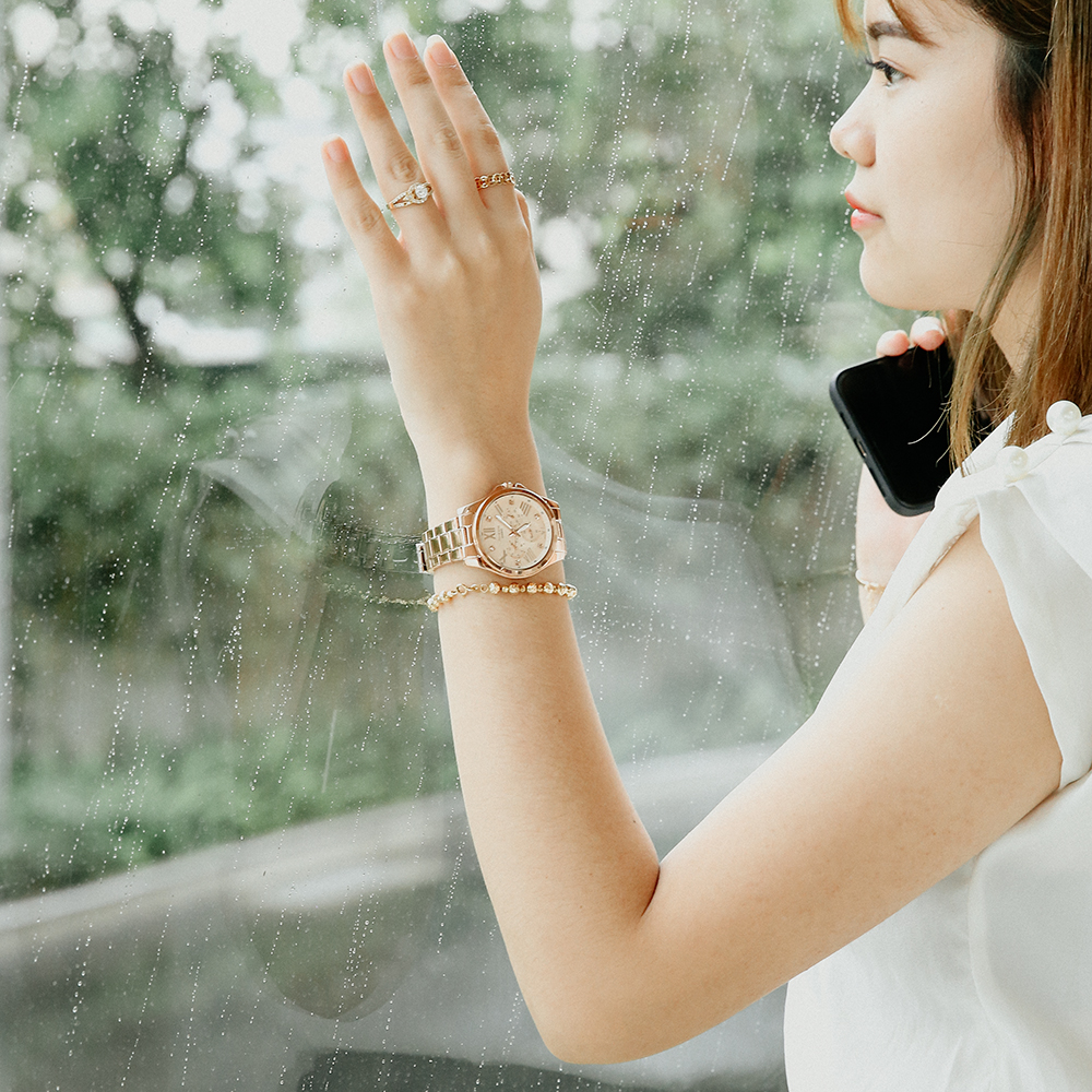 Đồng hồ SHEEN CASIO 37.3 mm Nữ SHE-3806PG-9AUDR