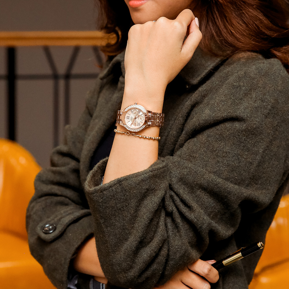 Đồng hồ SHEEN CASIO 34 mm Nữ SHE-3809PG-9AUDR