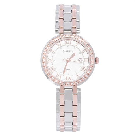 Đồng hồ SHEEN CASIO 30.3 mm Nữ SHE-4034BSG-7AUDR Màu Bạc