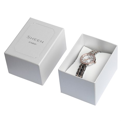 Đồng hồ SHEEN CASIO 30.3 mm Nữ SHE-4034BSG-7AUDR Màu Bạc