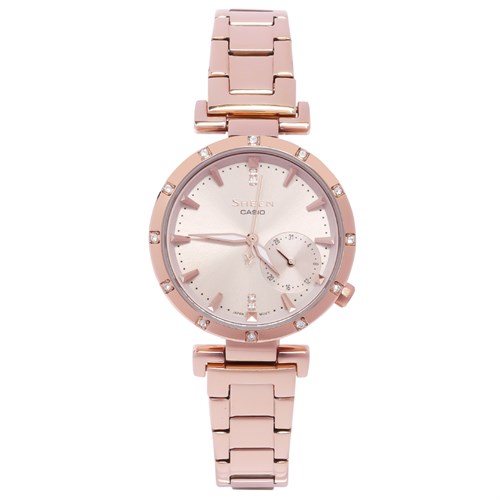 Đồng hồ SHEEN CASIO 32 mm Nữ SHE-4051PG-4AUDF Màu Vàng Hồng