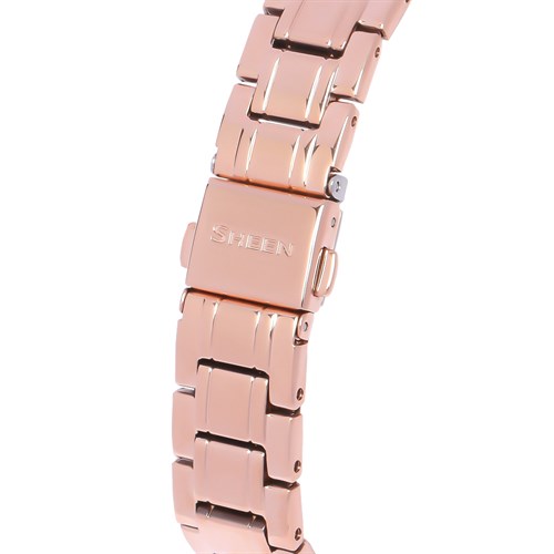 Đồng hồ SHEEN CASIO 32 mm Nữ SHE-4800PG-9AUDR Màu Vàng Hồng