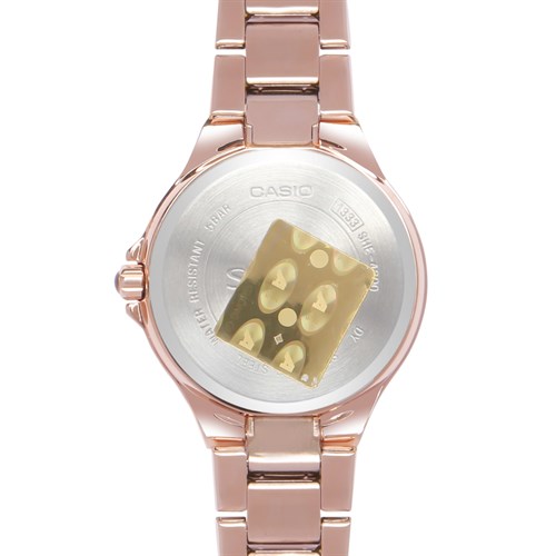 Đồng hồ SHEEN CASIO 32 mm Nữ SHE-4800PG-9AUDR Màu Vàng Hồng