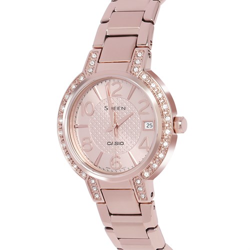 Đồng hồ SHEEN CASIO 32 mm Nữ SHE-4804PG-9AUDR Màu Vàng Hồng