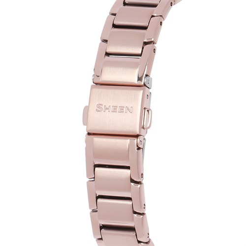 Đồng hồ SHEEN CASIO 32 mm Nữ SHE-4804PG-9AUDR Màu Vàng Hồng