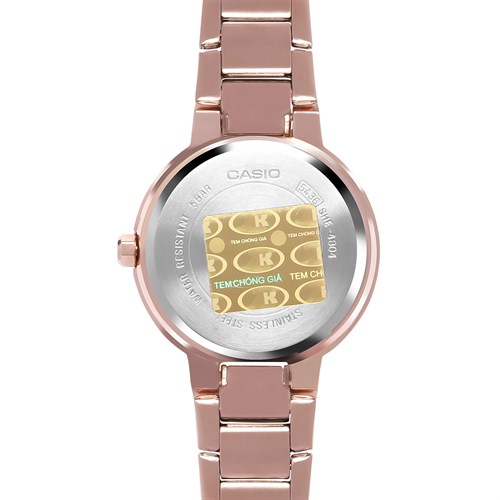 Đồng hồ SHEEN CASIO 32 mm Nữ SHE-4804PG-9AUDR Màu Vàng Hồng
