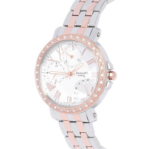 Đồng hồ SHEEN CASIO 35.1 mm Nữ SHN-3011SG-7ADR Màu Vàng Hồng