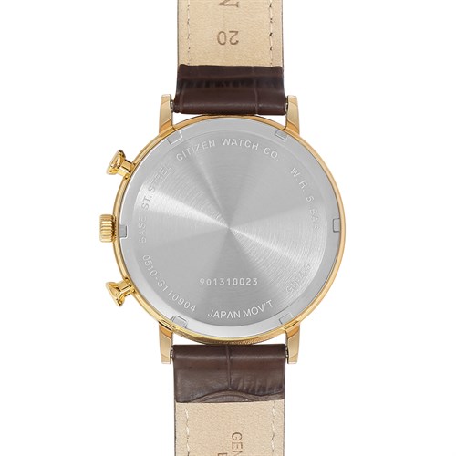 Đồng hồ CITIZEN 41 mm Nam AN3612-09X Màu Nâu