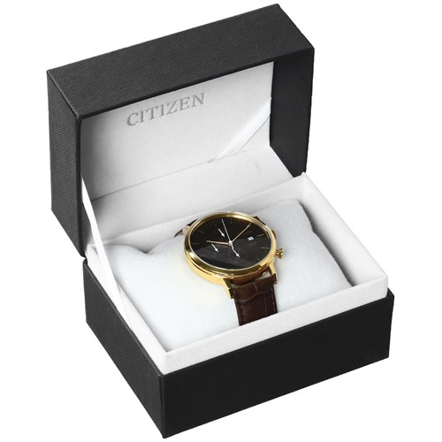 Đồng hồ CITIZEN 41 mm Nam AN3612-09X Màu Nâu