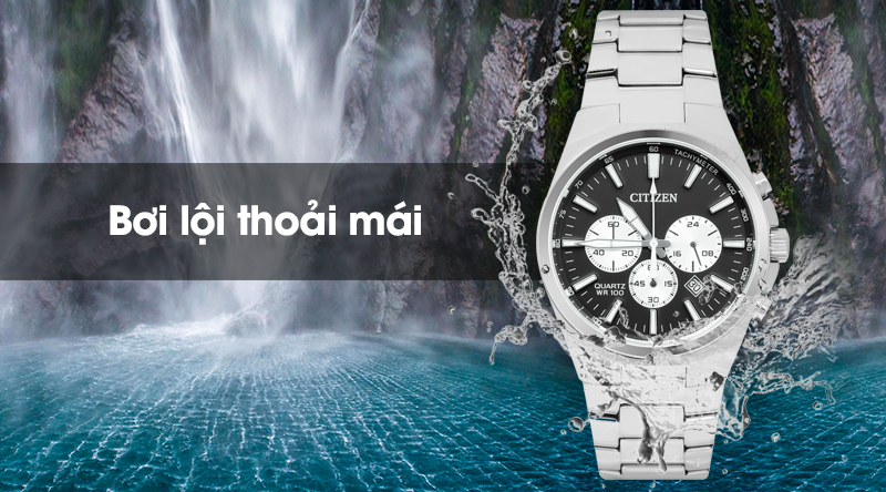 Đồng hồ Nam Citizen AN8170-59E chống nước 10 ATM thoải mái rửa tay, tắm và bơi lội Đồng hồ Nam Citizen AN8170-59E chống nước 10 ATM thoải mái rửa tay, tắm và bơi lội