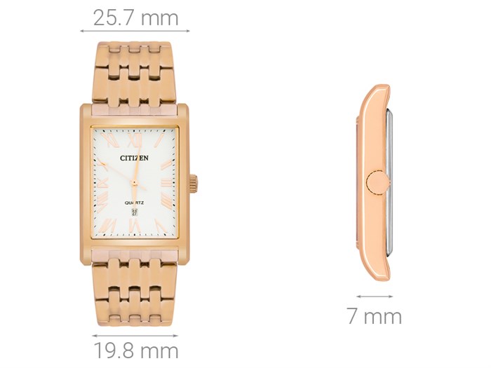 Đồng hồ CITIZEN 25.7 mm Nam BH3003-51A Màu Vàng Hồng