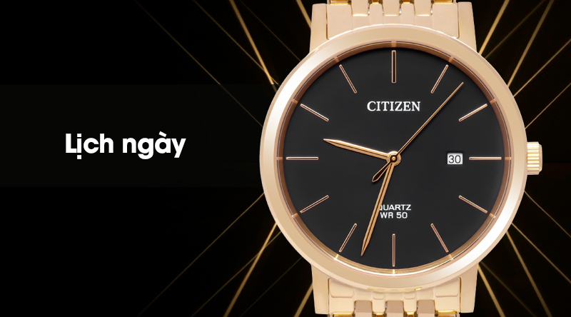 Đồng hồ Nam Citizen mới mã rẻ, giá Đen, BI5072-51E mẫu chính hãng