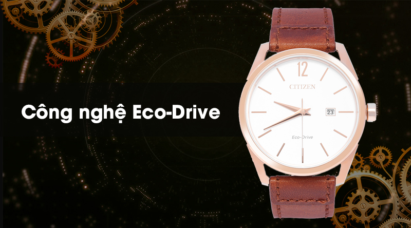 Đồng hồ Nam Citizen BM7418-17A với công nghệ Eco-Drive