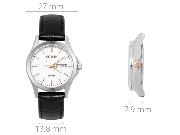 Đồng hồ CITIZEN 27 mm Nữ EQ0599-11A Màu Đen