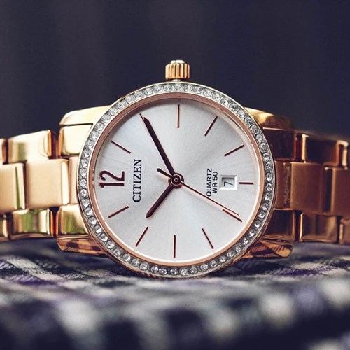 Đồng hồ CITIZEN 27 mm Nữ EU6039-86A Màu Vàng