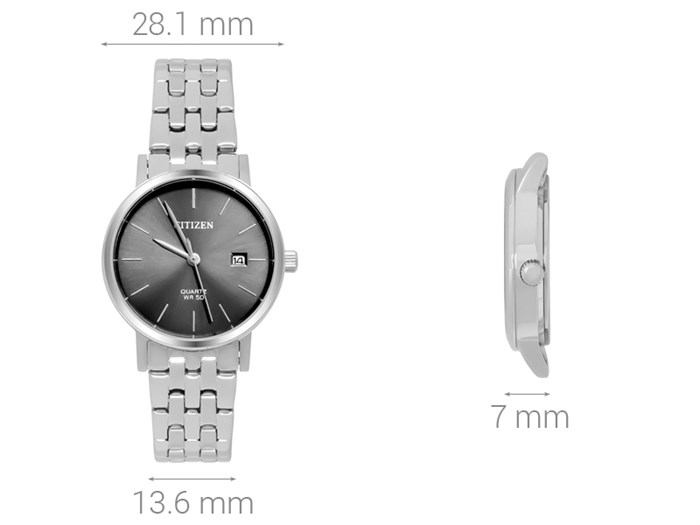 Đồng hồ CITIZEN 28.1 mm Nữ EU6090-54H Màu Bạc