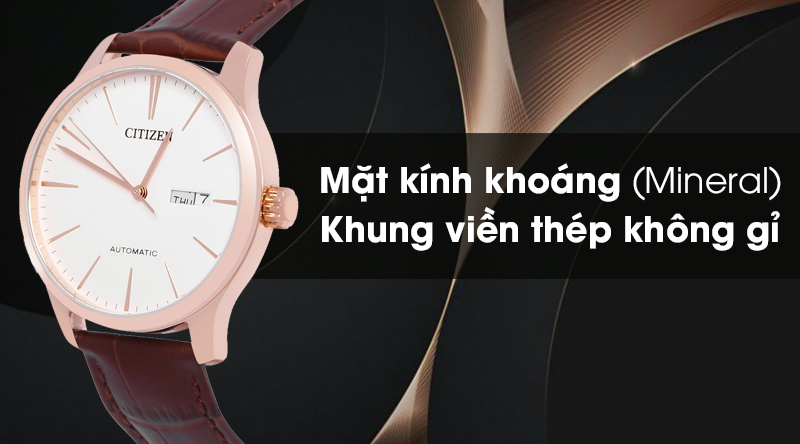 Đồng hồ Nam Citizen NH8353-18A - Cơ tự động bền bỉ và cứng cáp Đồng hồ Nam Citizen NH8353-18A - Cơ tự động bền bỉ và cứng cáp
