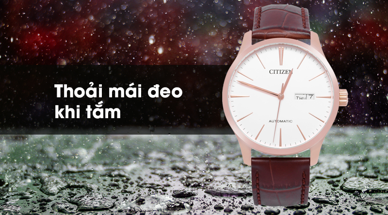 Đồng hồ Nam Citizen NH8353-18A - Cơ tự động chống nước 5 ATM Đồng hồ Nam Citizen NH8353-18A - Cơ tự động chống nước 5 ATM