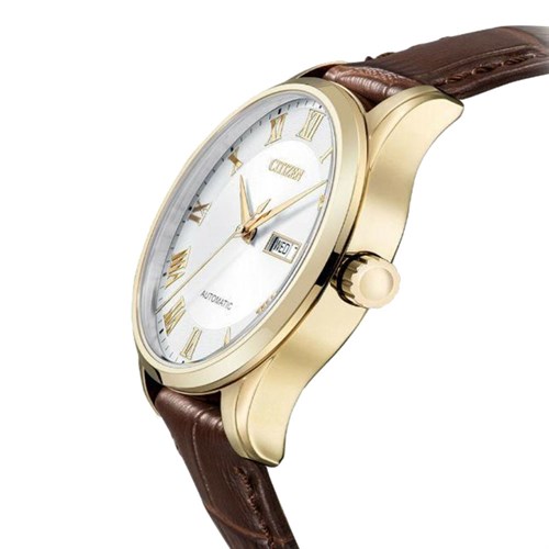 Đồng hồ CITIZEN 41 mm Nam NH8363-14A Màu Nâu