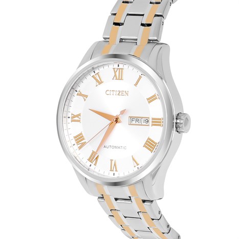 Đồng hồ CITIZEN Mechanical 41.1 mm Nam NH8366-83A Màu Bạc