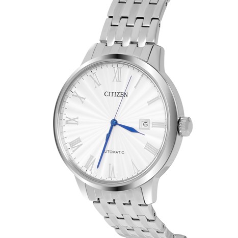 Đồng hồ CITIZEN Mechanical 42 mm Nam NJ0080-50A Màu Bạc