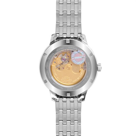 Đồng hồ CITIZEN Mechanical 42 mm Nam NJ0080-50A Màu Bạc