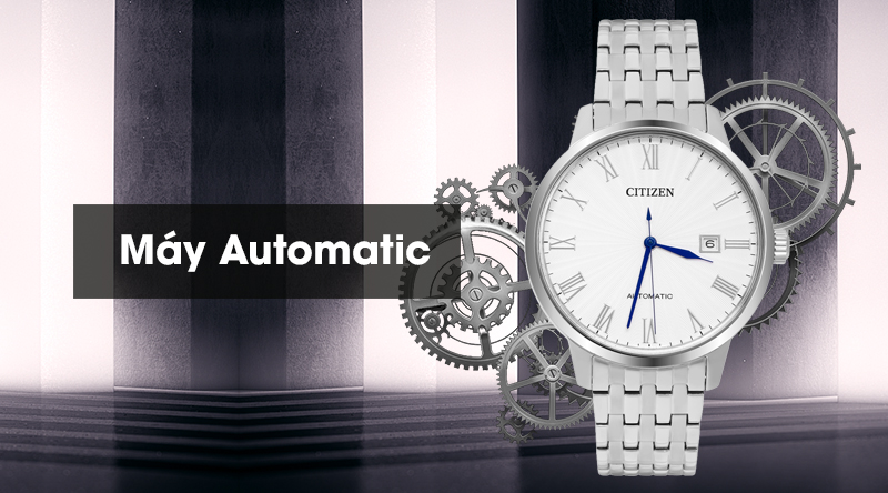 Đồng hồ Nam Citizen NJ0080-50A - Cơ tự động có máy cơ tự động