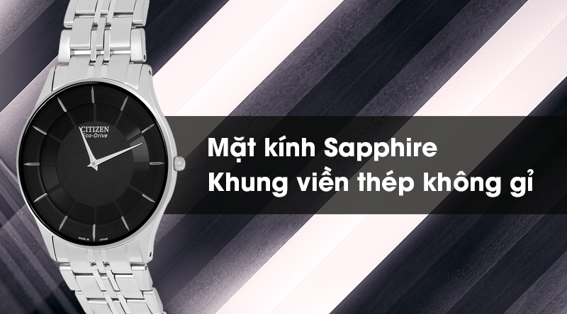 Đồng hồ Nam Citizen AR3010-65E - mặt kính bền chịu lực Đồng hồ Nam Citizen AR3010-65E - mặt kính bền chịu lực