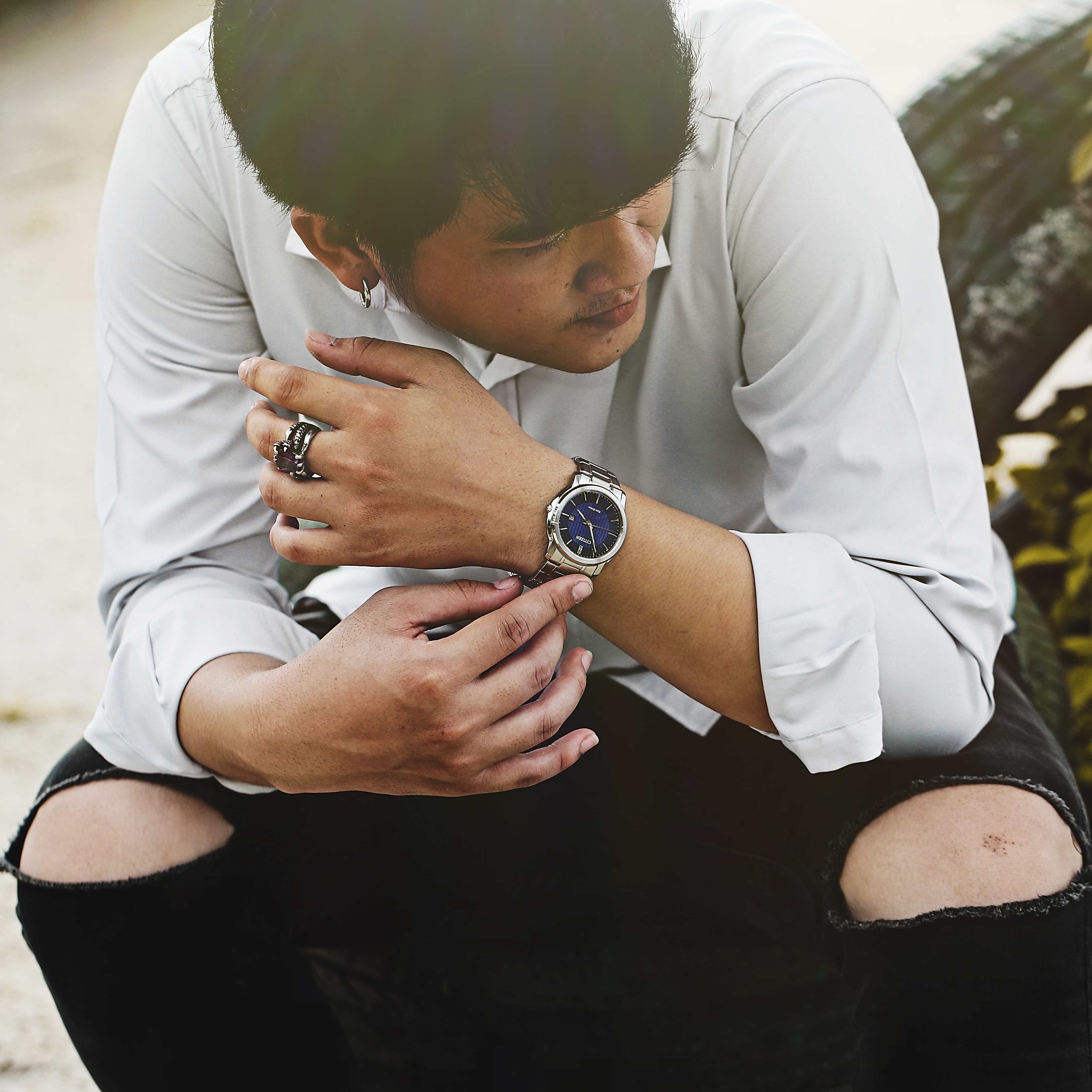 Đồng hồ CITIZEN 39 mm Nam AW1211-80L