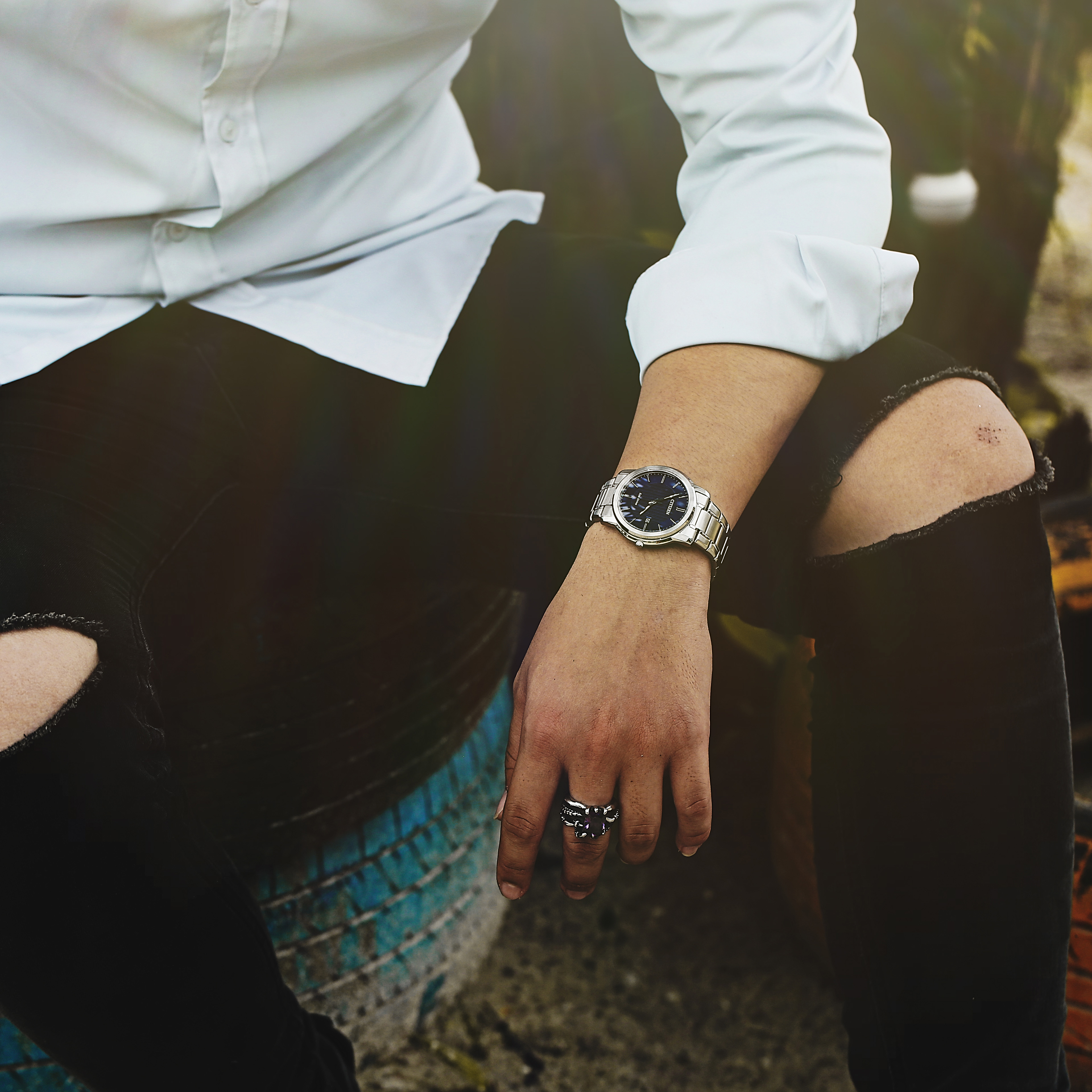 Đồng hồ CITIZEN 39 mm Nam AW1211-80L