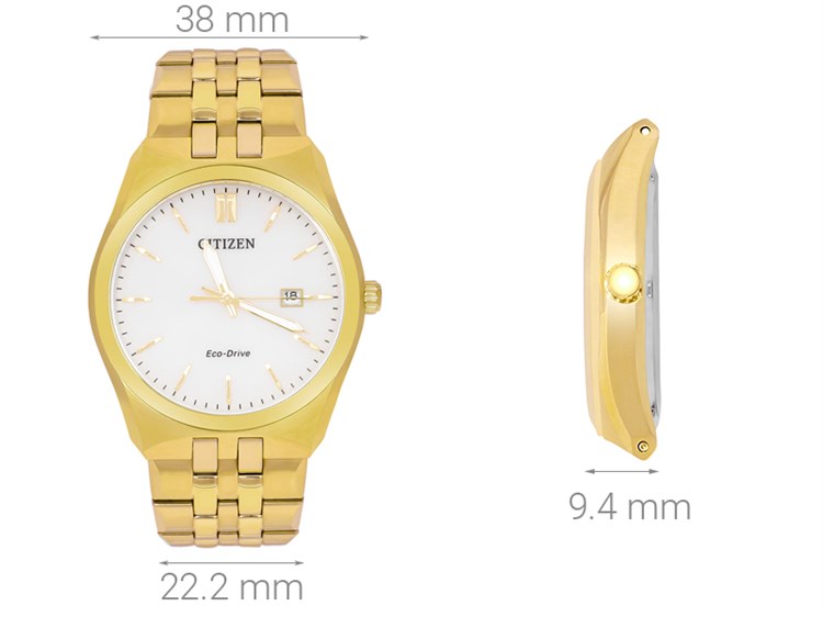 Đồng hồ CITIZEN 38 mm Nam BM7332-61P Màu Vàng
