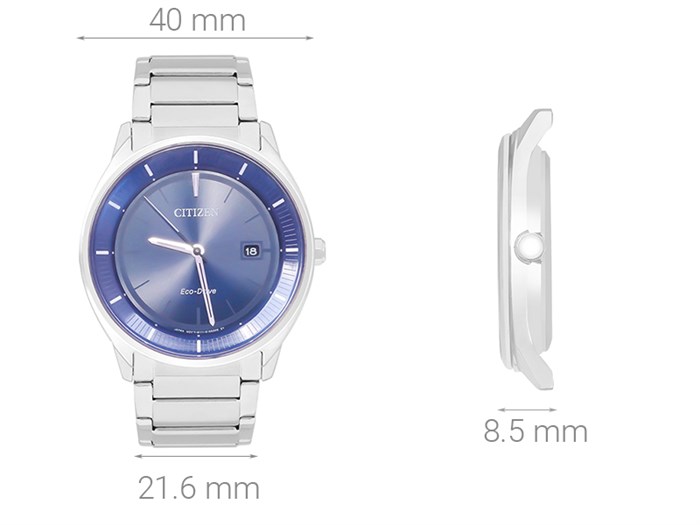 Đồng hồ CITIZEN 40 mm Nam BM7400-80L Màu Bạc