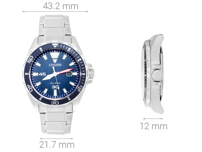 Đồng hồ CITIZEN 43.2 mm Nam BM7450-81L Màu Bạc