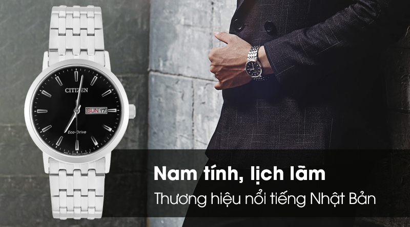 Đồng hồ Nam Citizen BM9010-59E - Eco-Drive với thiết kế nam tính, sang trọng Đồng hồ Nam Citizen BM9010-59E - Eco-Drive với thiết kế nam tính, sang trọng