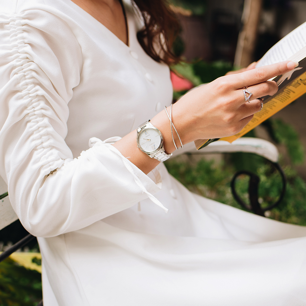 Đồng hồ CITIZEN Mechanical 34.1 mm Nữ EM0410-58A