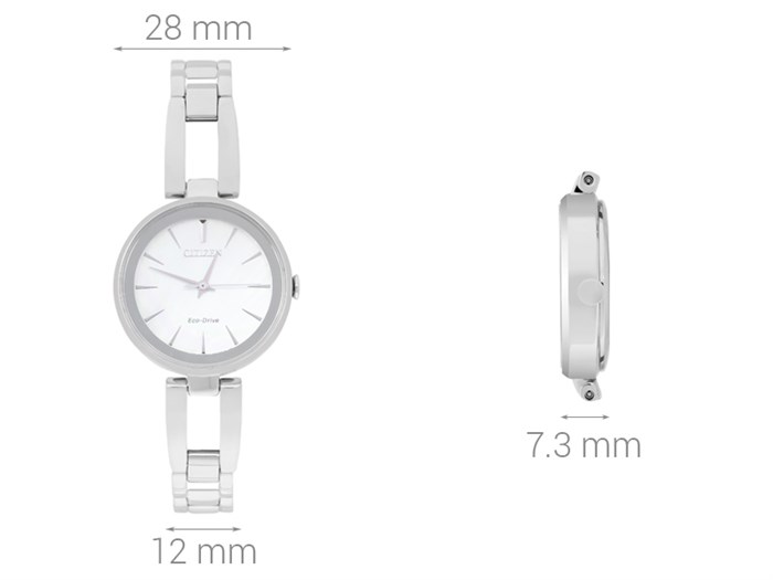 Đồng hồ CITIZEN 28 mm Nữ EM0631-83D Màu Bạc