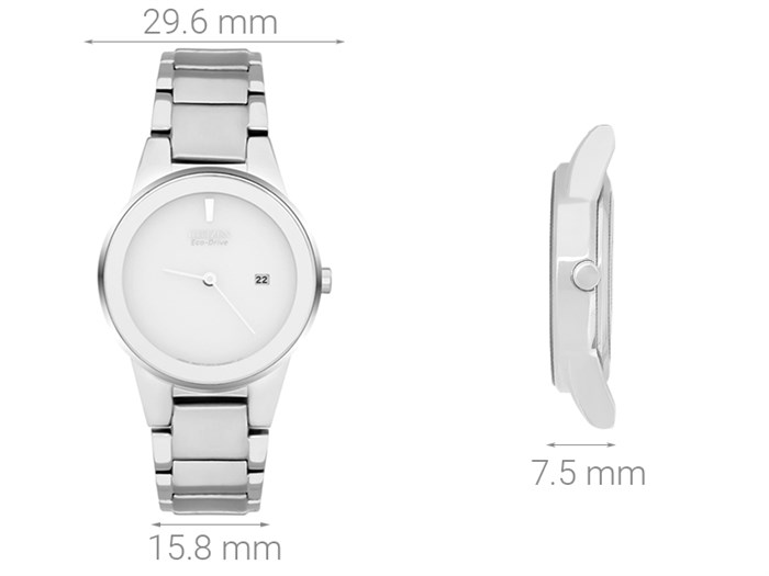 Đồng hồ CITIZEN 29.6 mm Nữ GA1050-51A Màu Bạc