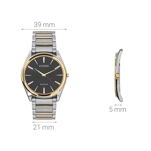 Đồng hồ CITIZEN 39 mm Nam AR3078-88E Màu Bạc