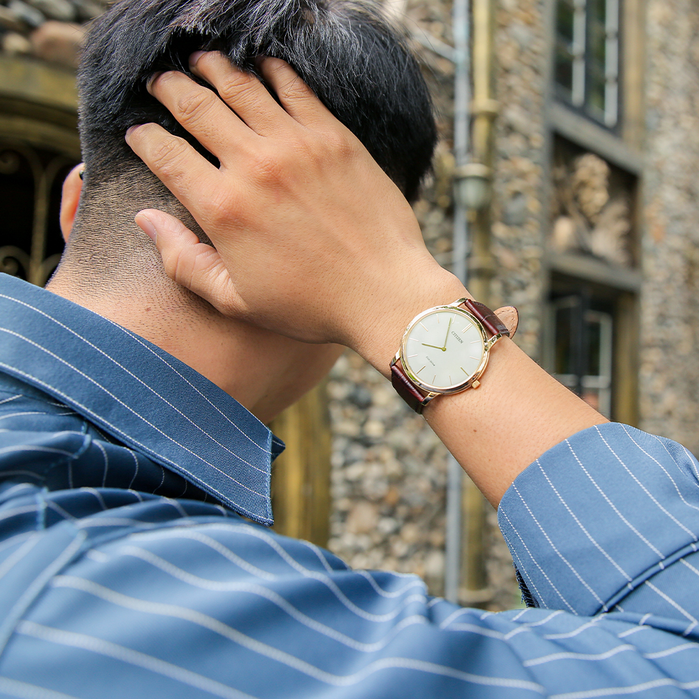 Đồng hồ CITIZEN 39 mm Nam AR1113-12A