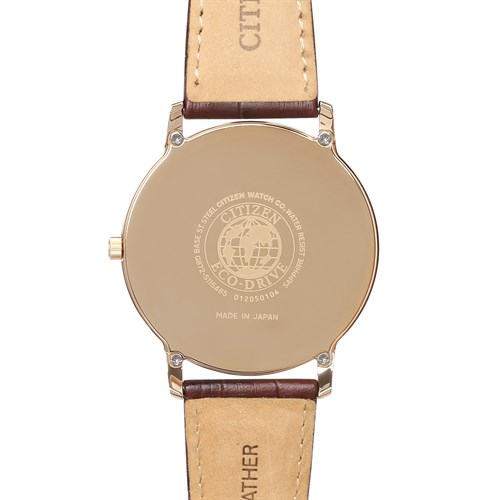 Đồng hồ CITIZEN 39 mm Nam AR1113-12A Màu Nâu
