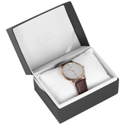 Đồng hồ CITIZEN 39 mm Nam AR1113-12A Màu Nâu