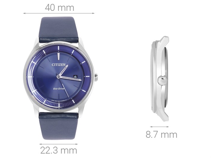 Đồng hồ CITIZEN 40 mm Nam BM7400-12L Màu Xanh Dương