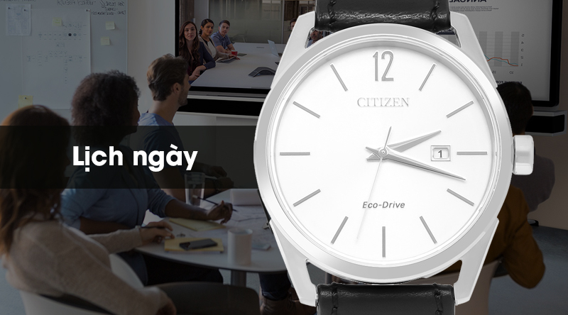 Đồng hồ nam Citizen BM7411-16A - Eco-Drive có lịch ngày tiện ích Đồng hồ nam Citizen BM7411-16A - Eco-Drive có lịch ngày tiện ích