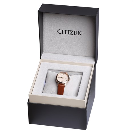 Đồng hồ CITIZEN 30.1 mm Nữ EW2533-11X Màu Nâu