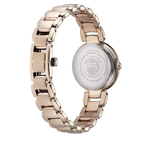 Đồng hồ Nữ Citizen EM0533-82Y - Eco-Drive Màu Vàng Hồng
