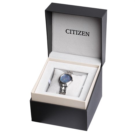 Đồng hồ Nữ Citizen EM0720-85N - Eco-Drive Màu Trắng