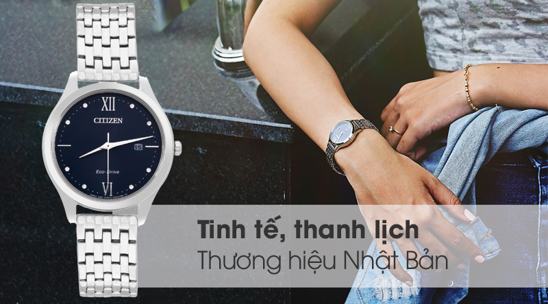 Đồng hồ Nữ Citizen EW2530-87L thiết kế sang trọng